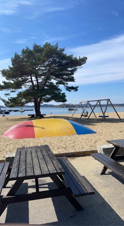 Nybygd Feriebolig Rett Ved Strand Til Leie! คริสเตียนซานด์ ภายนอก รูปภาพ